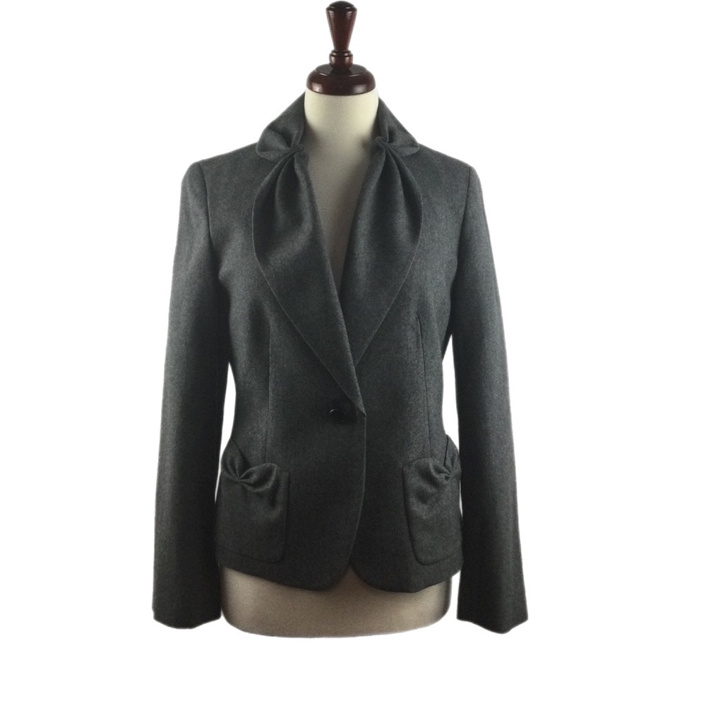 Talbots Gray Blazer - image 1